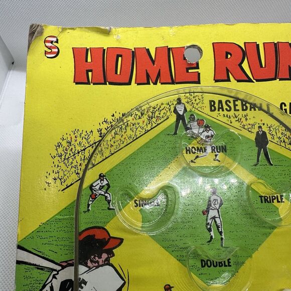 Vintage Smethport Specialty Company 1971 Home Run Baseball Pinball Game #207 - Picture 9 of 12